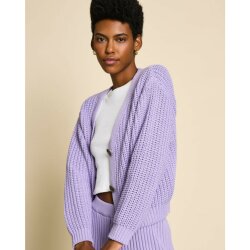 Knit Jacket Lena lavender gots