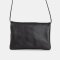 ann kurz Little Double-Compartment Bag nappa black+suede black