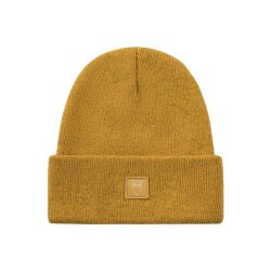 Double layer wool beanie - GOTS Tinsel