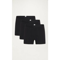 Anker 3 pack underwear - GOTS/Vegan Black Jet