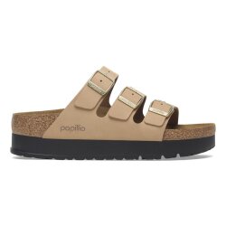 Florida III PAP Flex Platform Nubuk Leather Sandcastle Narrow/Schmal