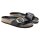 Madrid Big Buckle Natural Leather Oiled Black Narrow/Schmal