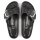 Madrid Big Buckle Natural Leather Oiled Black Narrow/Schmal