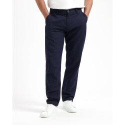 Darren Linen Pant Midnight Blue