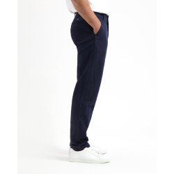 Darren Linen Pant Midnight Blue