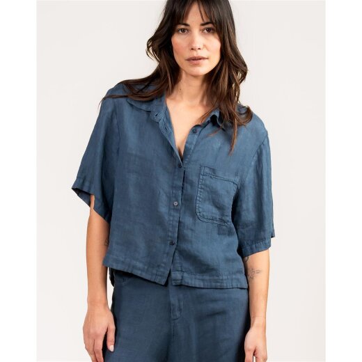 Liv Linen Shirt Vintage Grey