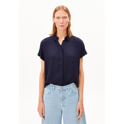 LARISAANA BLOUSE tinted navy