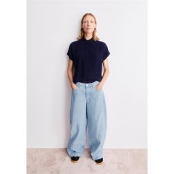 LARISAANA BLOUSE tinted navy