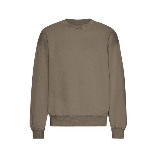 Organic Oversized Crew Cedar Brown