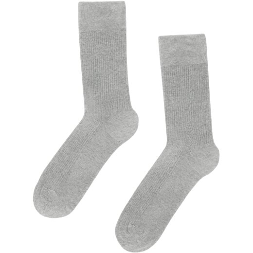 Classic Organic Sock Heather Grey