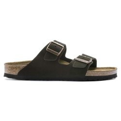 Arizona Soft Footbed Suede Leather Unisex Mocca Narrow/Schmal