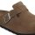 Boston Soft Footbed Suede Leather Unisex Dark Tea Tonal Narrow/Schmal