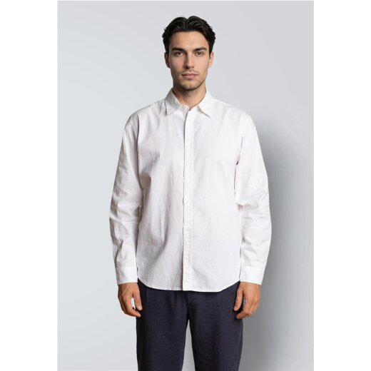 Luca shirt L/S White