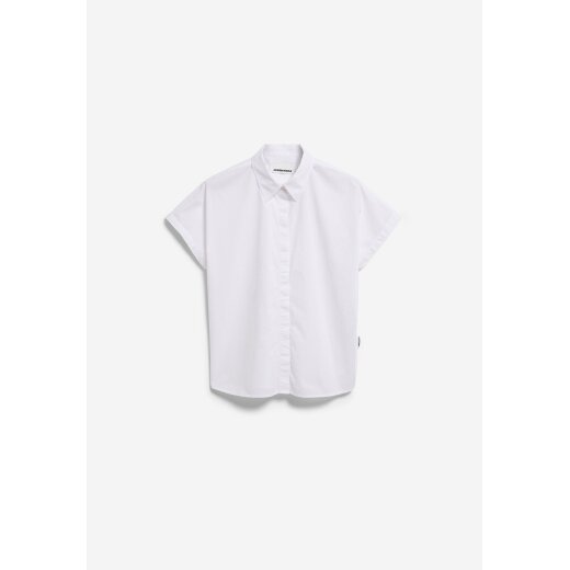 POPLIN LARISAANA BLOUSE white