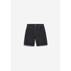 THALINAA DENIM SHORT ebony black