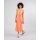 Color Block Long Dress Orange