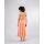 Color Block Long Dress Orange