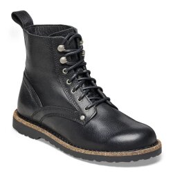 Bryson Leather Unisex Black Narrow