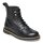 Bryson Leather Unisex Black Narrow