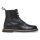 Bryson Leather Unisex Black Narrow