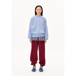 ICONIC Å ALIZAA SWEAT soft blue