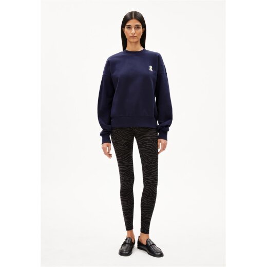 ICONIC Å ALIZAA SWEAT tinted navy