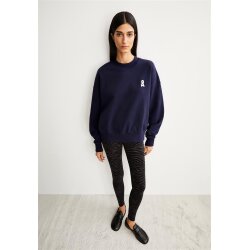 ICONIC Å ALIZAA SWEAT tinted navy