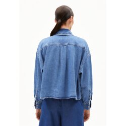 NALAANI DENIM BLOUSE sea foam