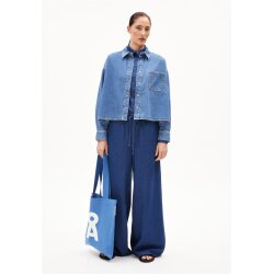 NALAANI DENIM BLOUSE sea foam