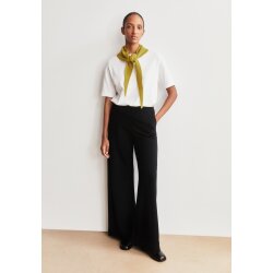 BASIC JERSEY WIDE LEG PANT black