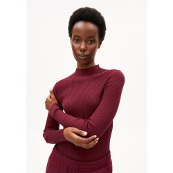 ALAANIA KNIT SWEATER velvet red