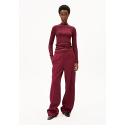 ALAANIA KNIT SWEATER velvet red