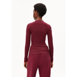 ALAANIA KNIT SWEATER velvet red