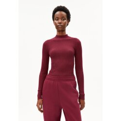 ALAANIA KNIT SWEATER velvet red