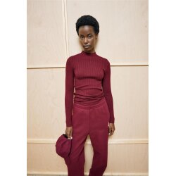ALAANIA KNIT SWEATER velvet red