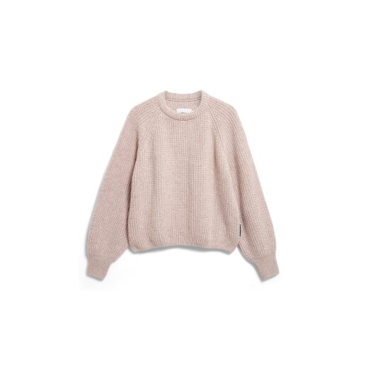 RIB KNIT SWEATER honey melange