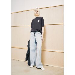 DRAWSTRING T-SHIRT dark steel