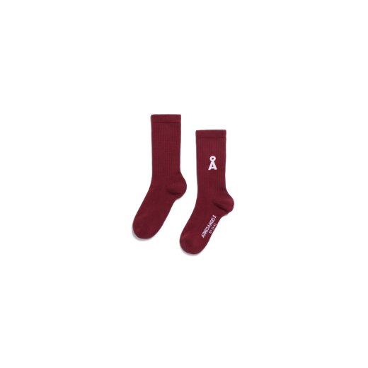 SAAMUS BOLD SOCKS W velvet red