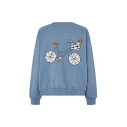SydneyLL Dog Sweatshirt LS Blue Melange