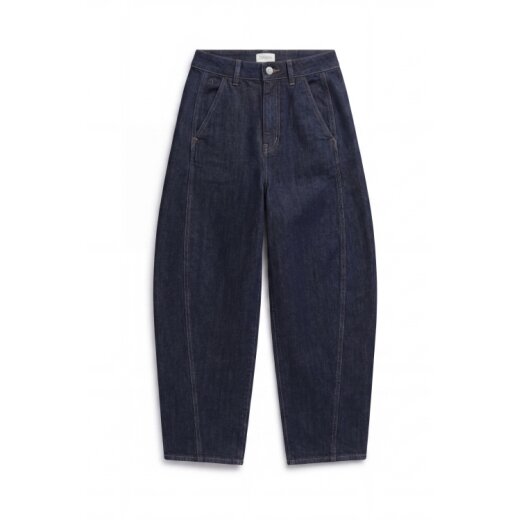 MOONDUST Soft Denim - Wide Barrel leg Raw Blue