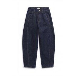 MOONDUST Soft Denim - Wide Barrel leg Raw Blue