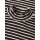 Rib mock neck Stripe - brown