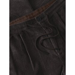 Fig comfort corduroy pants Chocolate Torte