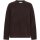 Lambswool crew neck sweater Chocolate Torte