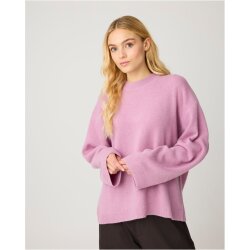 Lambswool crew neck sweater Orchid Haze