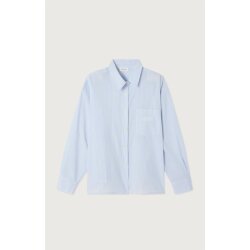 Eluabird Women Shirt Blue Stripes