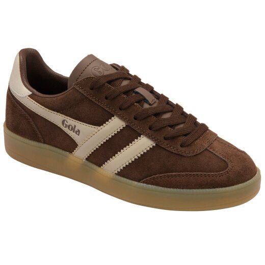 Womens Viper Trainer Dark Brown/Bone/Gold/Gum
