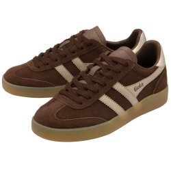 Womens Viper Trainer Dark Brown/Bone/Gold/Gum