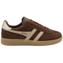 Womens Viper Trainer Dark Brown/Bone/Gold/Gum