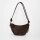 AK028 LARGE half moon SUEDE MIX MOCHA